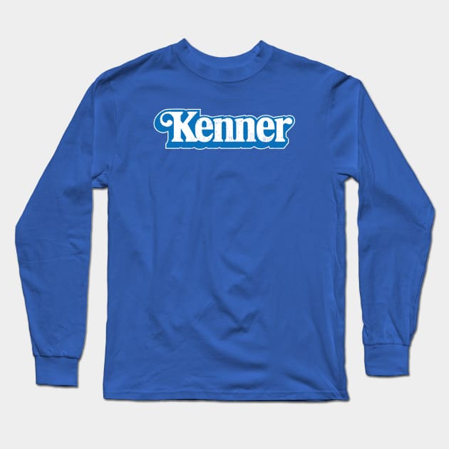 Kenner Vintage Distressed Long Sleeve T-Shirt by LeftCoast Graphics